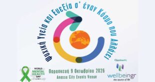 5ο Διεθνές Wellbeingr Forum: Η ψυχική υγεία και ευεξία σε έναν κόσμο που αλλάζει